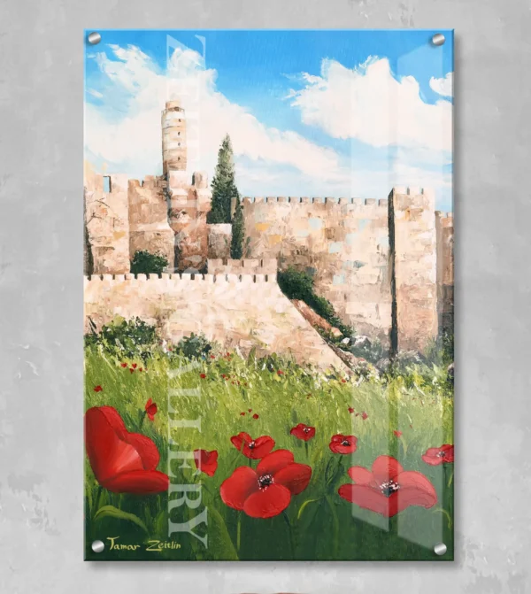 Anemones in Jerusalem