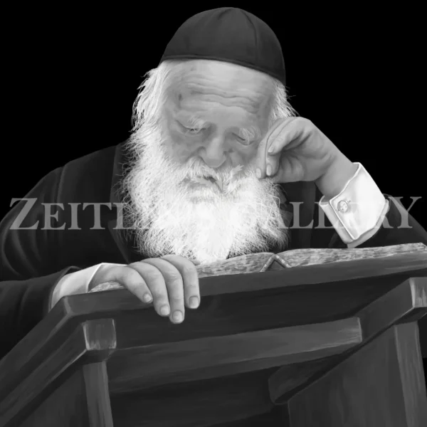 Rabbi Chaim Kanievsky - Black & White