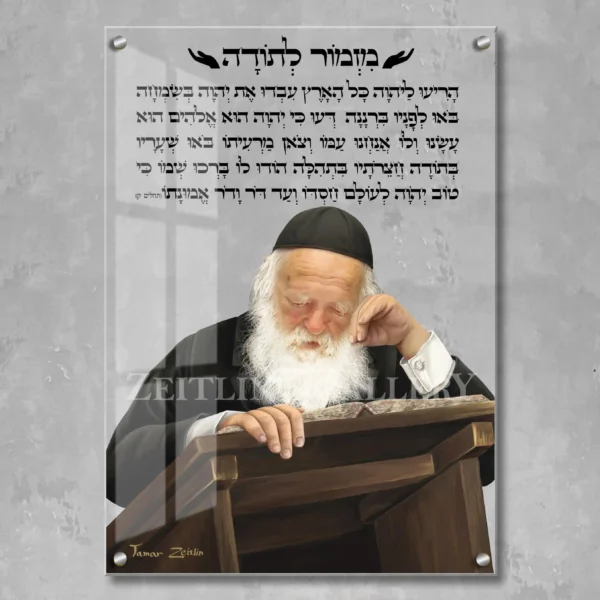 Mizmor Letoda Rabbi Chaim Kanievsky