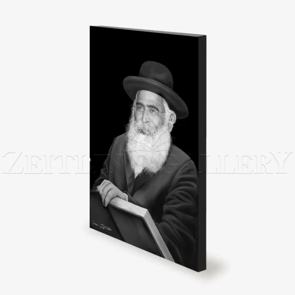 Rabbi yoram abargel black and white