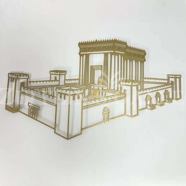 Beit Hamikdash - metal wall art - Image 9