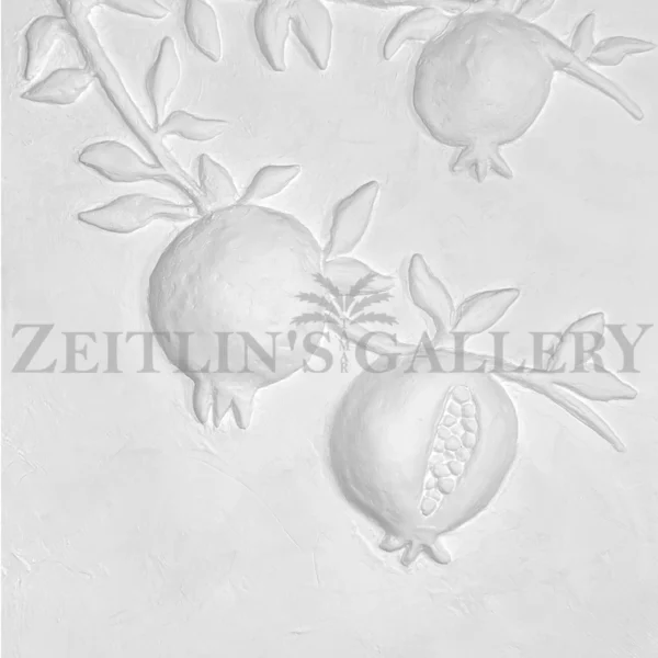 white pomegranates